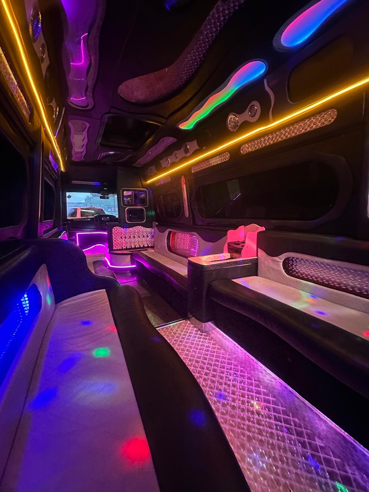 Pink Party Bus Hire | VIP Party Transport
