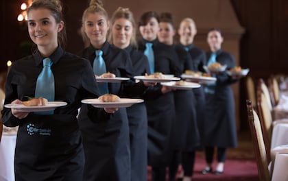 Well-Trained, Punctual & Smart Waiting Staff