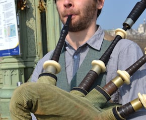 Experienced Bagpiper Able to Play a Wide Variety of Music