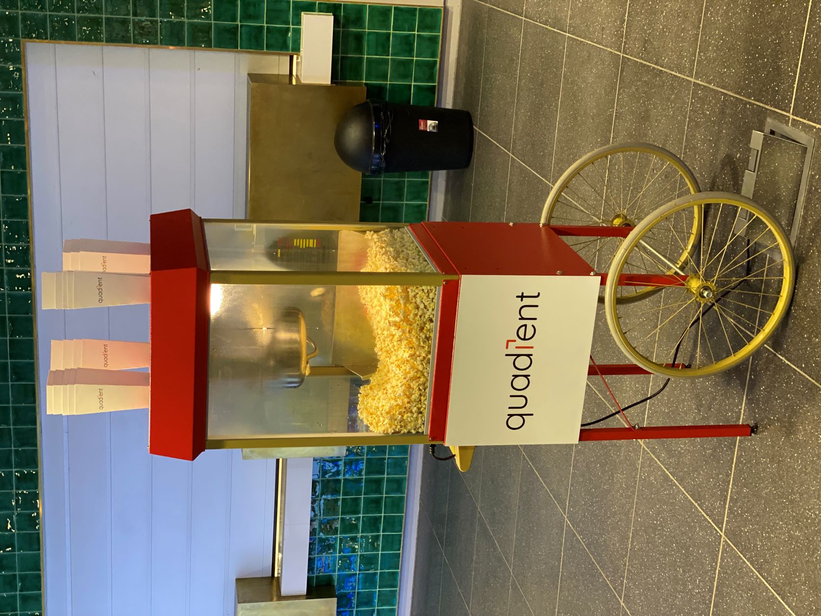 Popcorn Cart Hire with Optional Branding