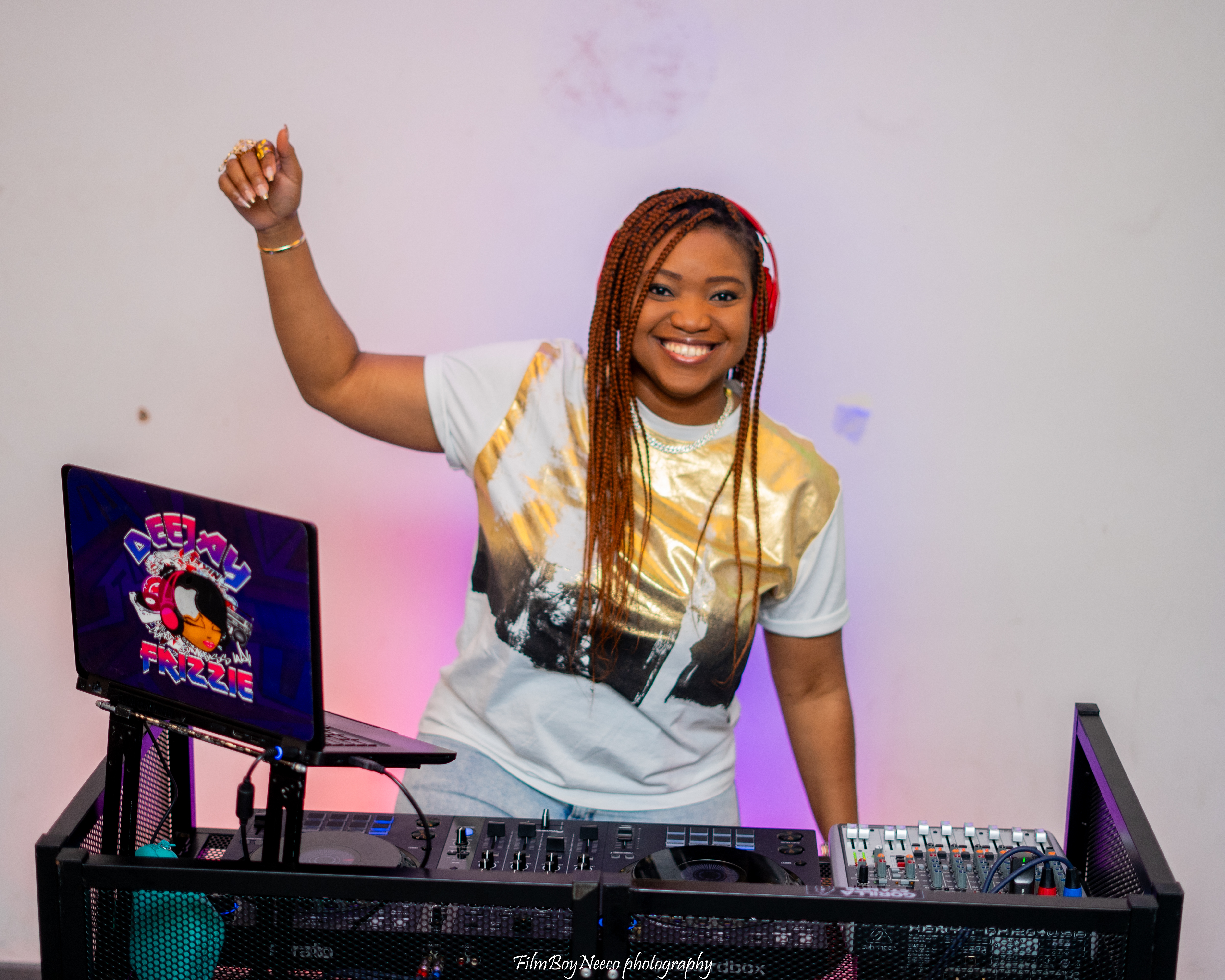 DJ Frizzie For Your Event Endorsed By Gabby Logan & Joe Wicks