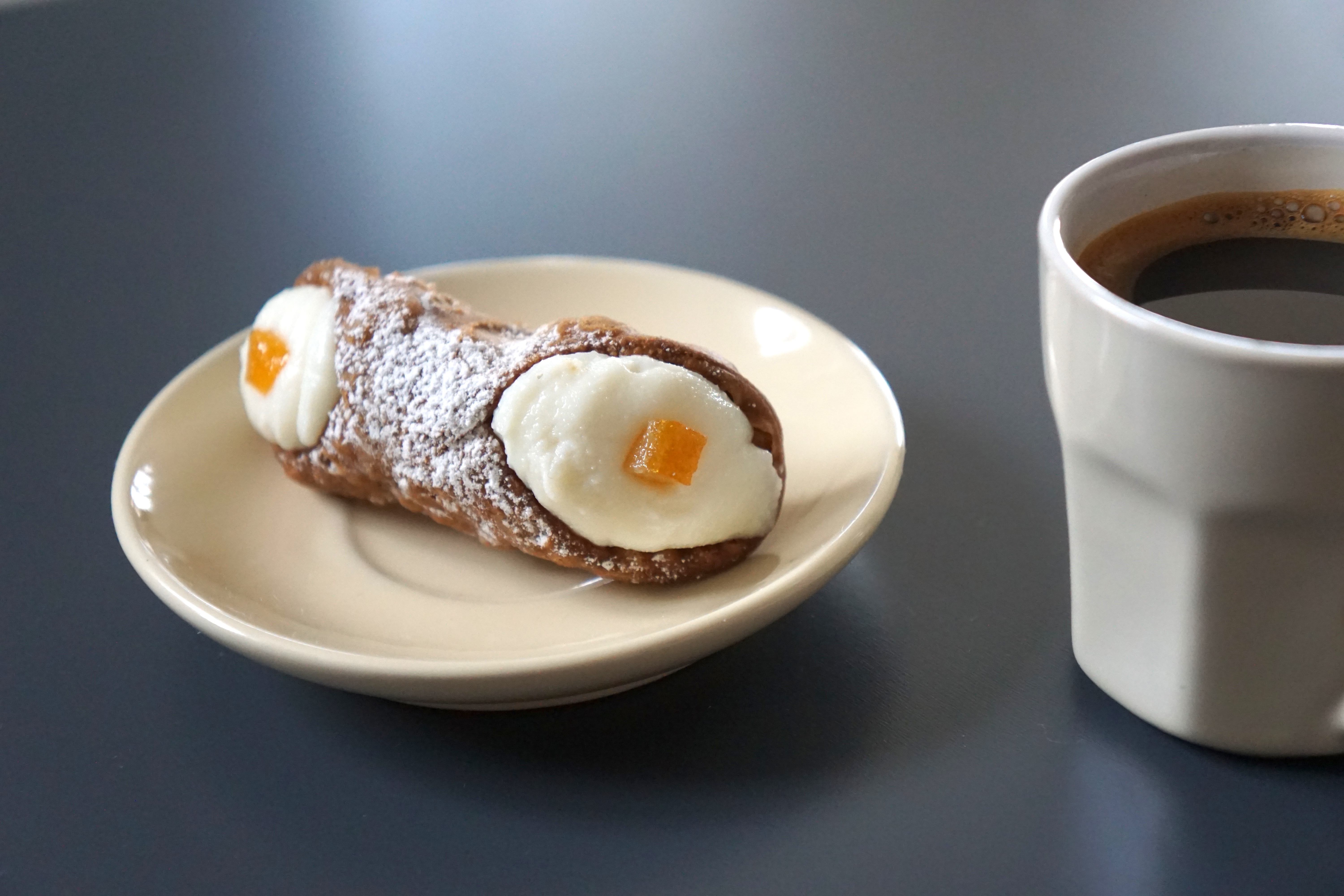 Sicilian Walking Cannoli Bar with Freshly Filled Cannoli