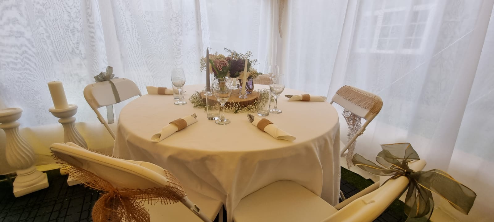 Beautiful & Sturdy 5x5m Marquee