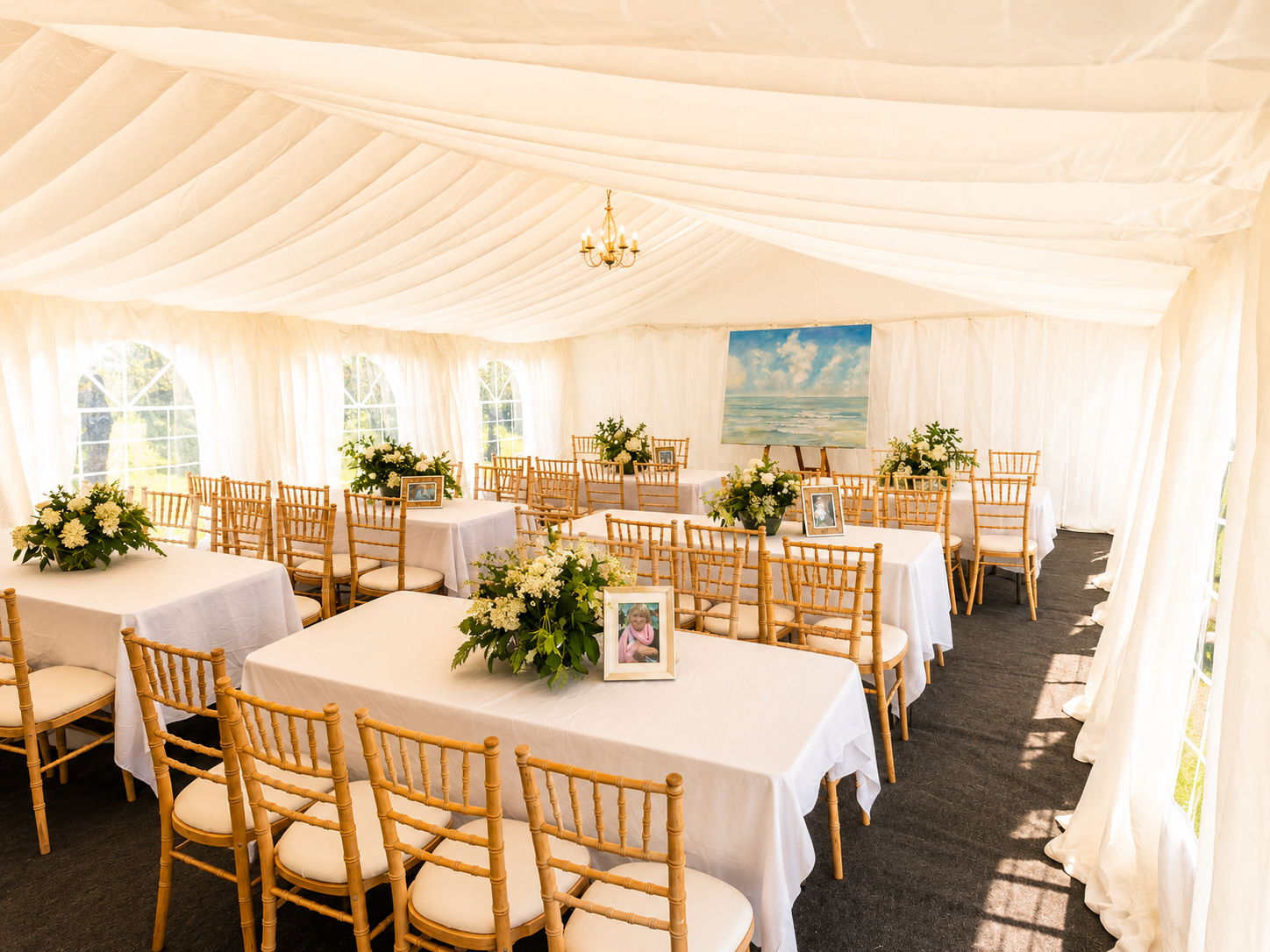 Elegant & Stylish 6m x 10m Marquee