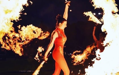 Fire Show with a Lasting Impression