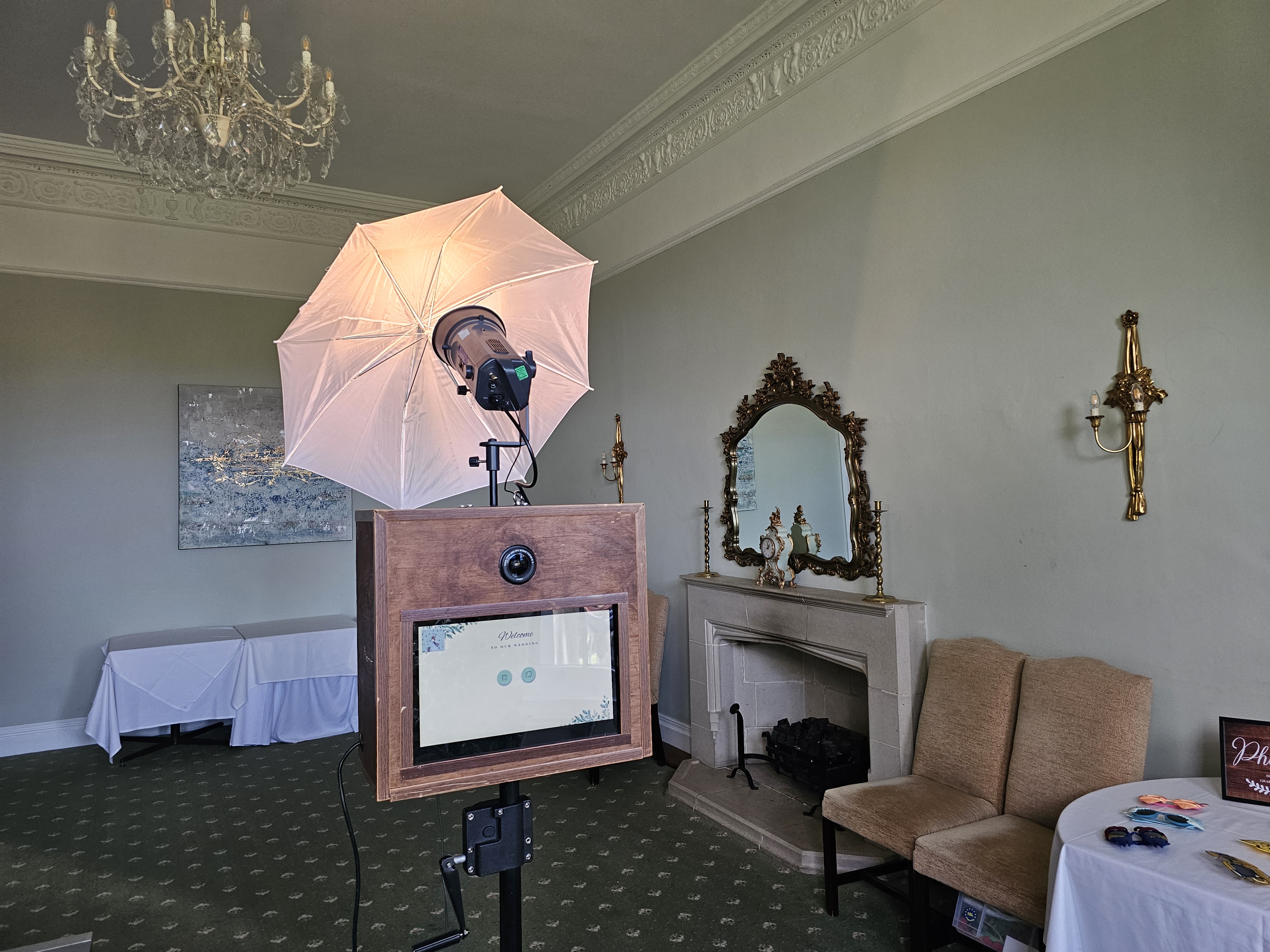 Rustic Open Style Photo Booth