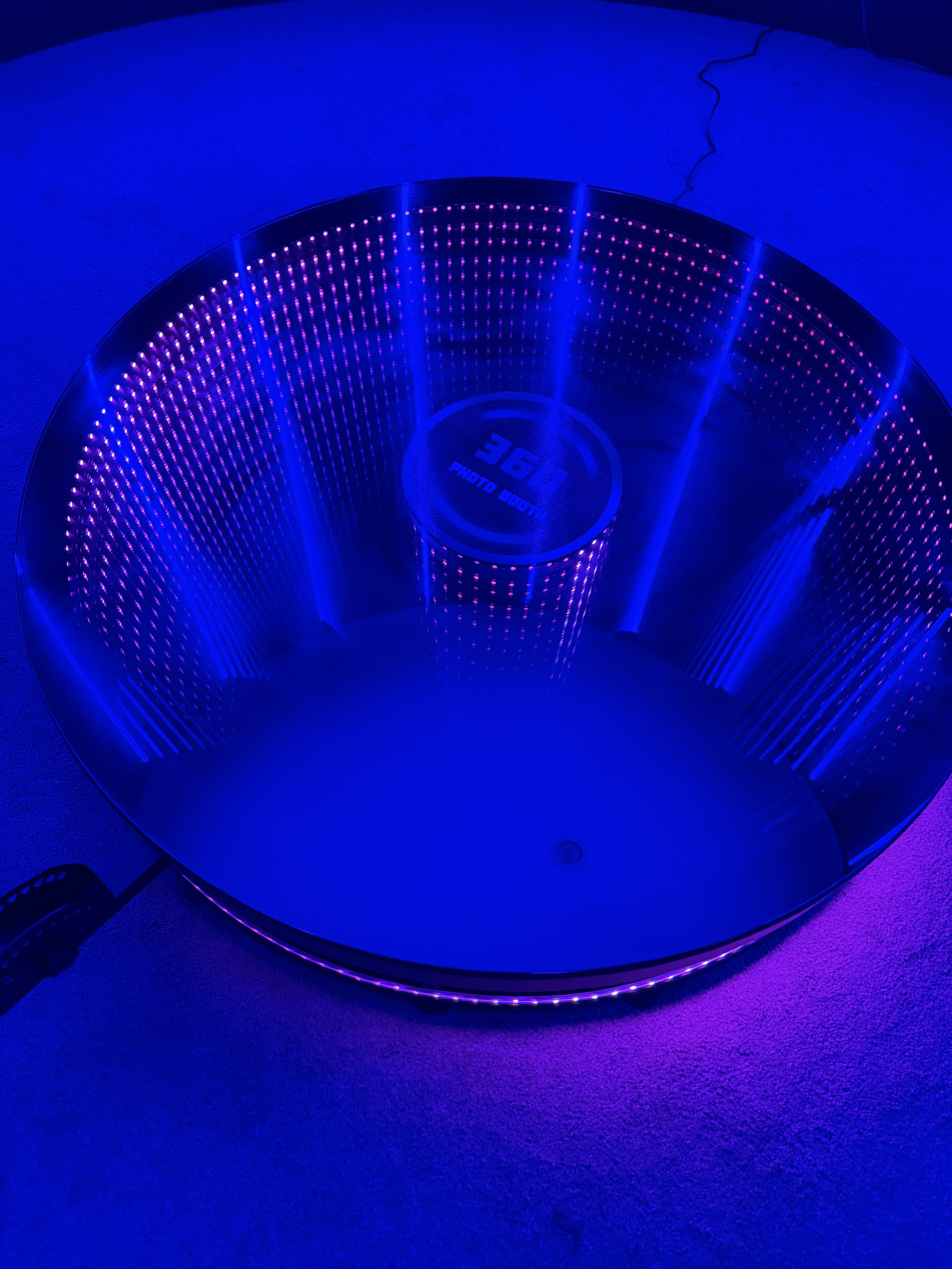 Glass 3D Infinity 360 Booth