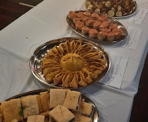 Cold Buffet Including Sweet Items Inspired by Italian Tradition