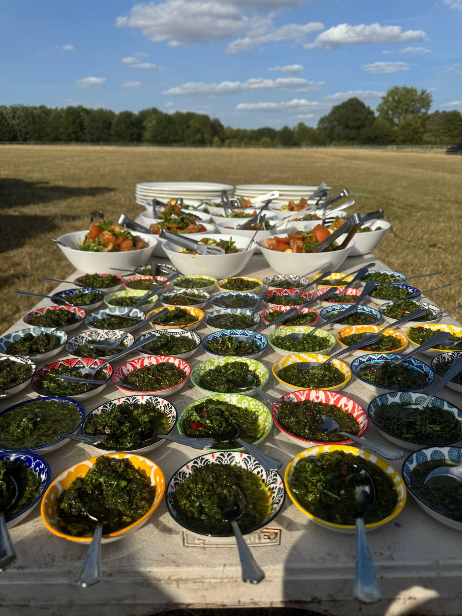 British Feasting Sharing Style Menu