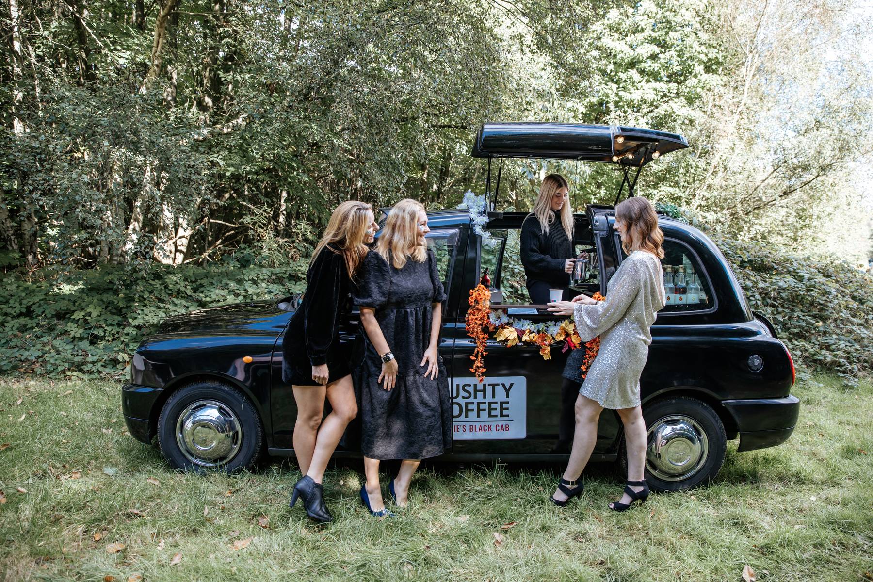 'Cushty Coffee' Served From Our Iconic London Taxi