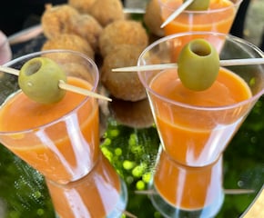 Authentic Spanish Canapes, Tapas & Paella Served Buffet Style