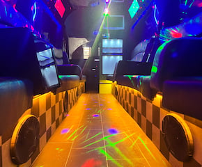 The Ultimate 16 Passenger Party Bus