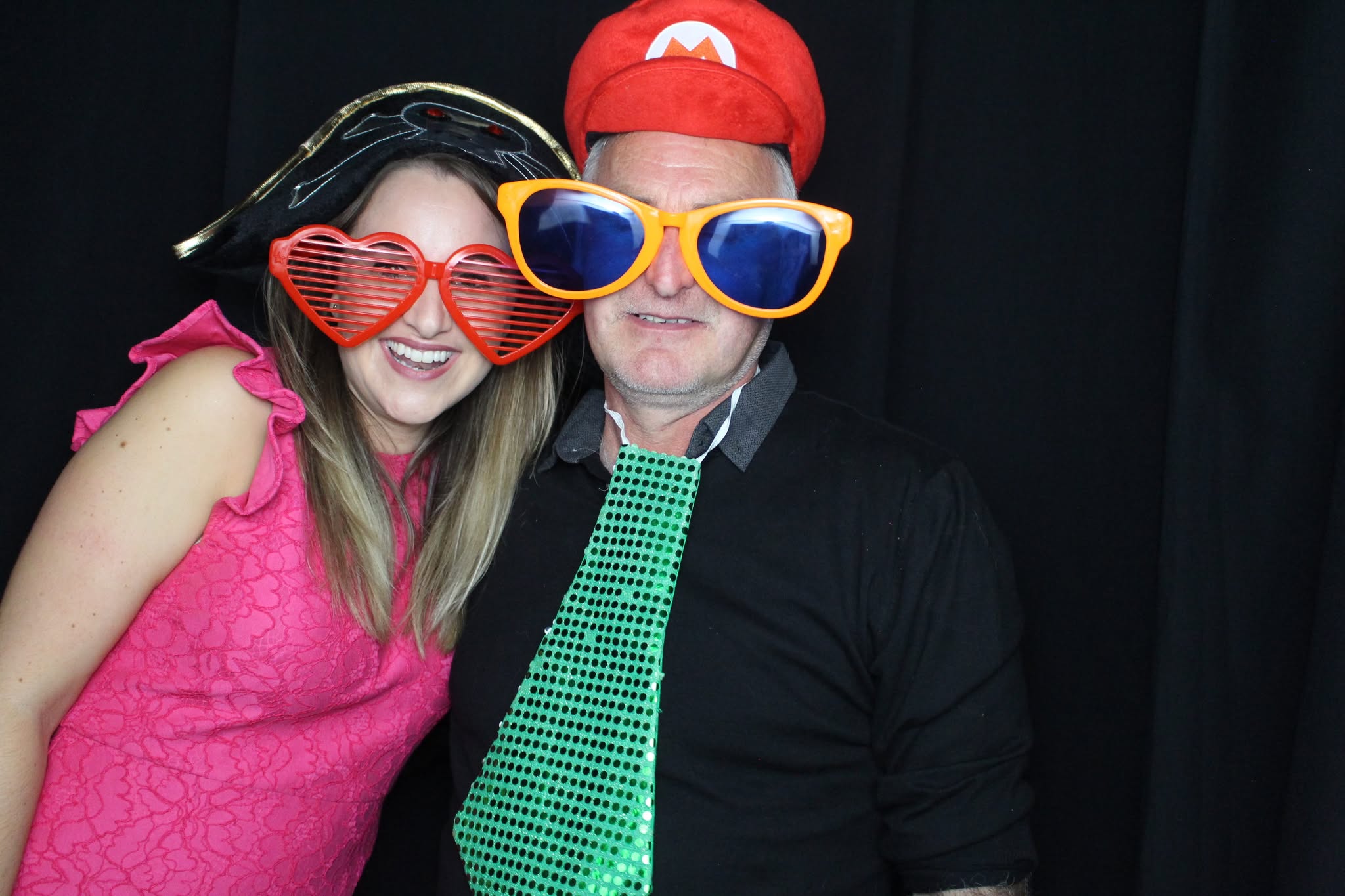 Enclosed Photo Booth Capturing Memories