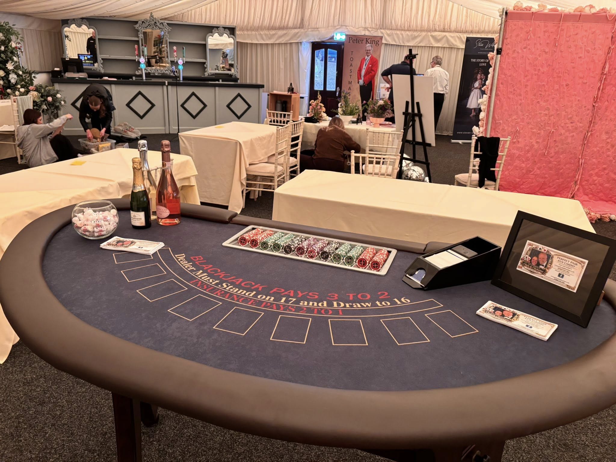 Blackjack Table Hire for Events | 15 Years’ Experience