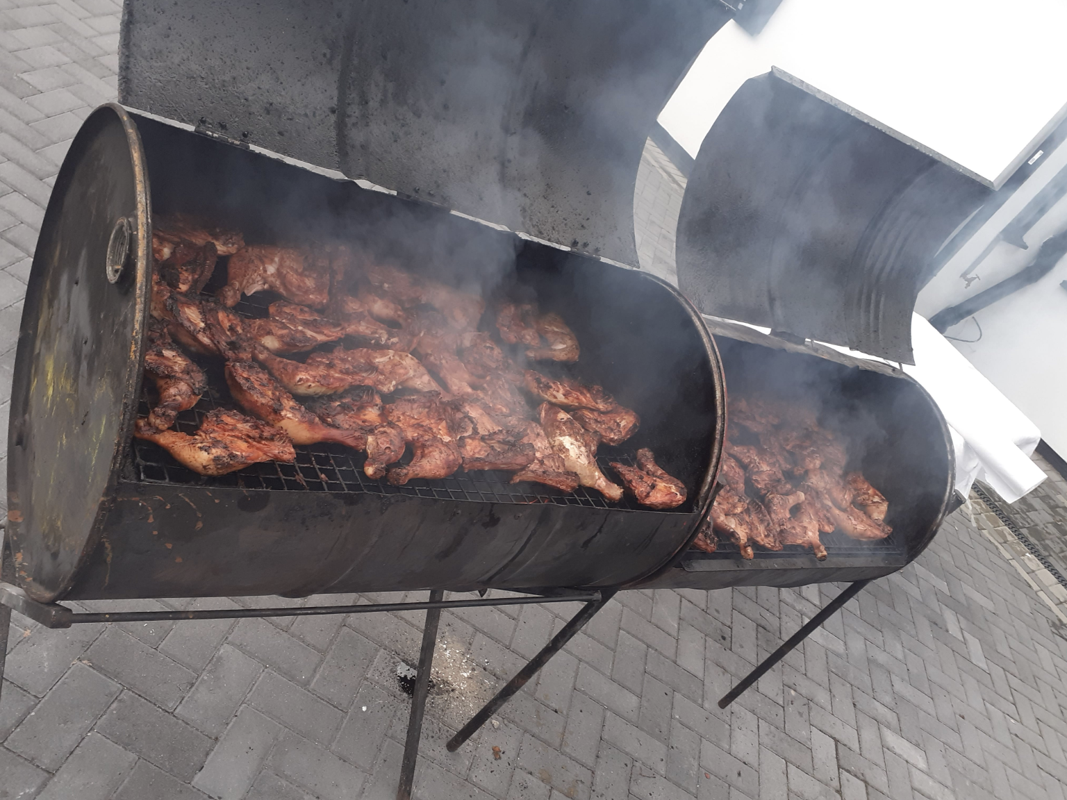 Traditional Caribbean BBQ Done Properly with Pimento Wood & Charcoal