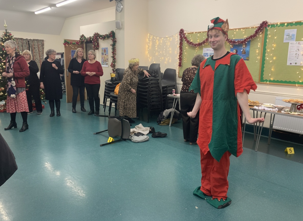 'A Christmas Murder' Murder Mystery Hosted Game