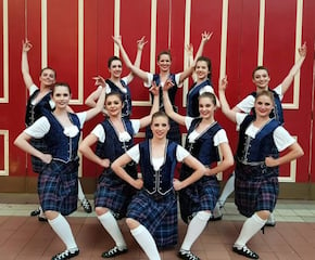 Traditional Scottish Dancers Highland Fling