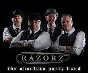 Absolute party band RAZORZ. A splendid time is guaranteed for all.