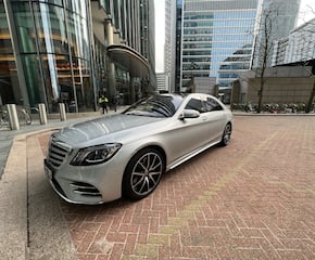 Luxury Mercedes S560e LWB for Your Special Day