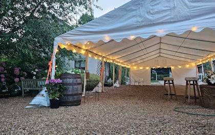 Outdoor party tent rental near me sale