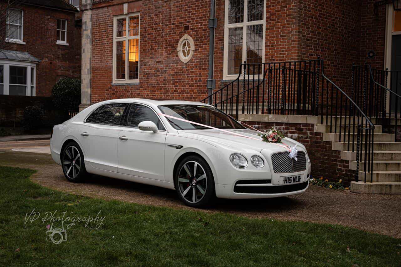 White Bentley Flying Spur Ultimate Luxury
