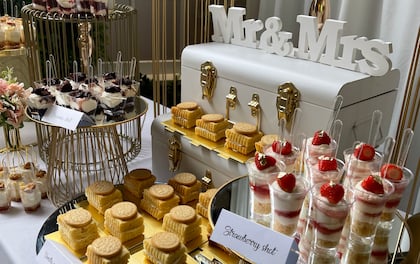 Dessert Table with Array of Sweet Treats