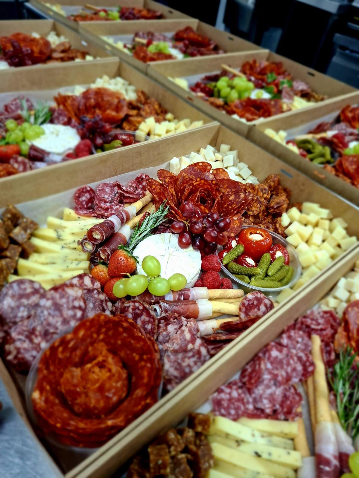 Grazing Table with Borough Market Charcuterie & Cheese Selection