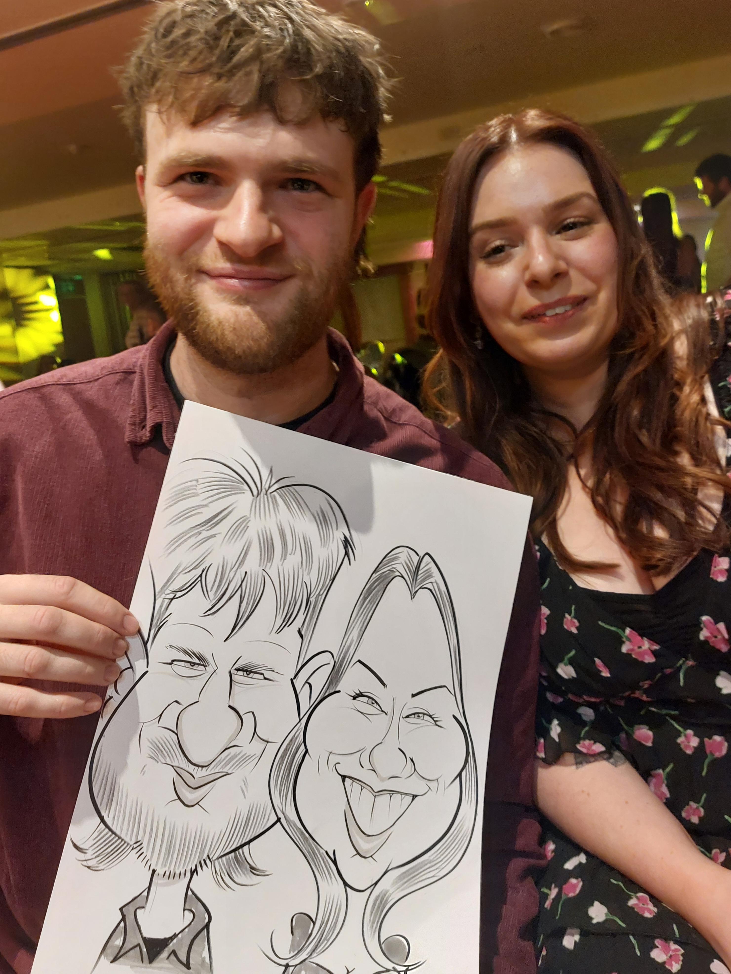 Caricature Artist to Entertain Your Guests