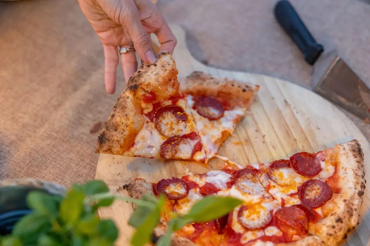 Homemade Pizzas with Fresh Seasonal Toppings