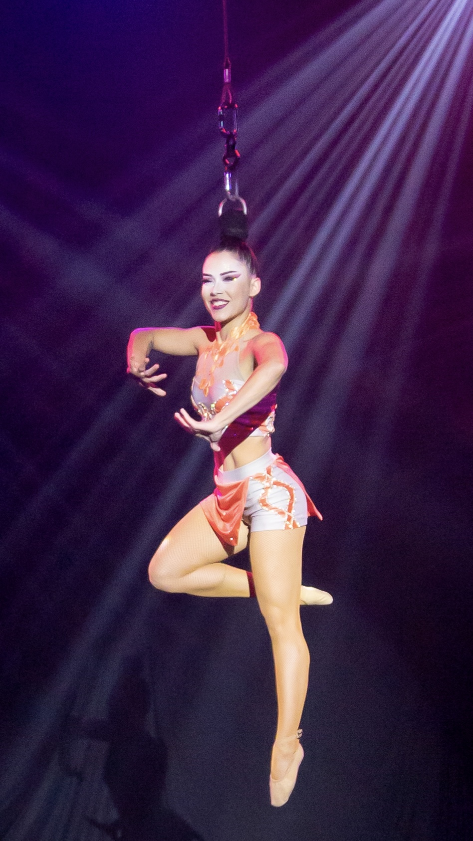 Unique Brazillian Hair-Hanging & Aerial Circus Performance