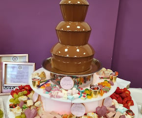 Stunning Luxury Grazing Style Chocolate Fountain For All Events