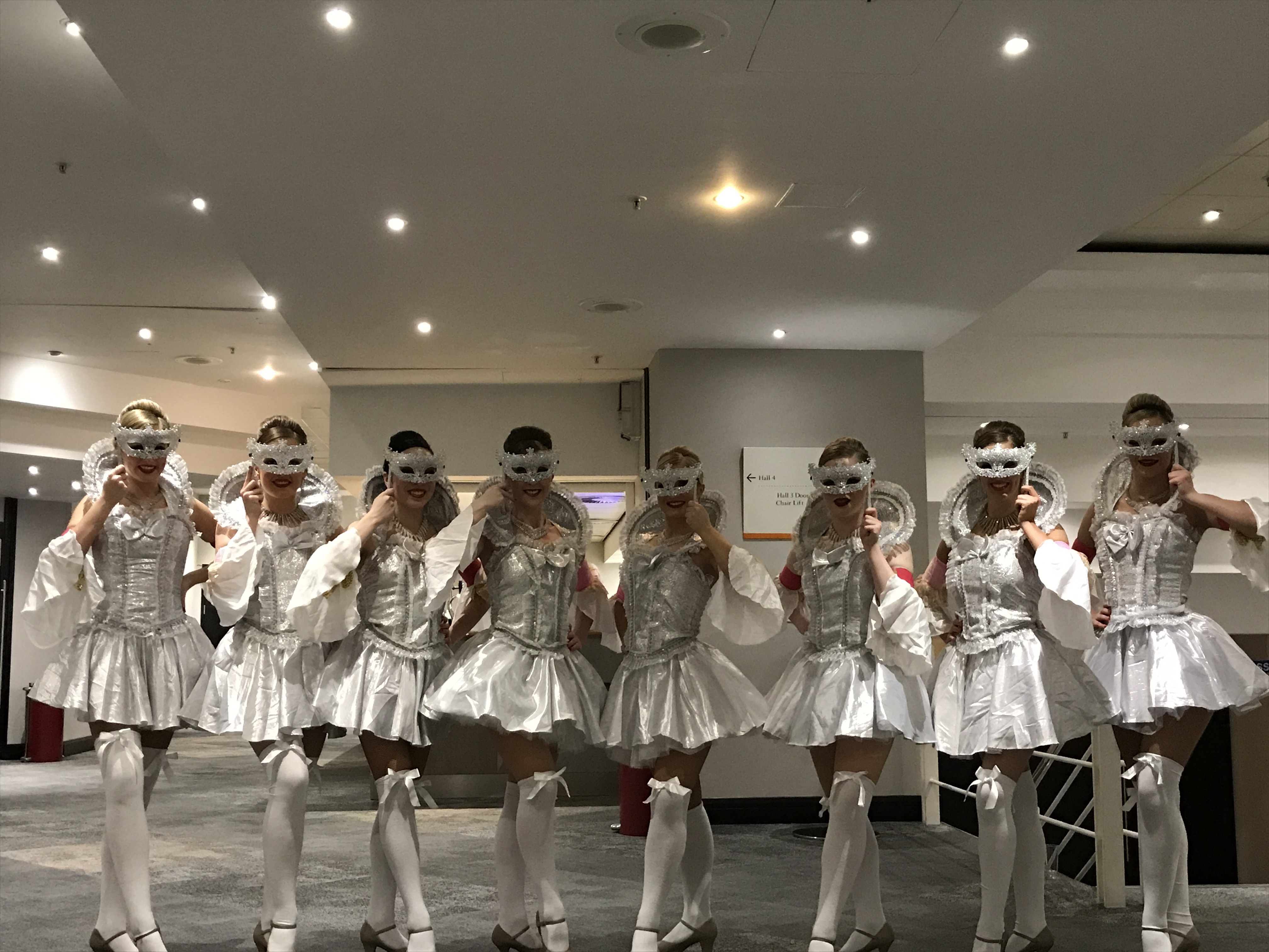 Masquerade Dancers Intrigue & Create Mystery