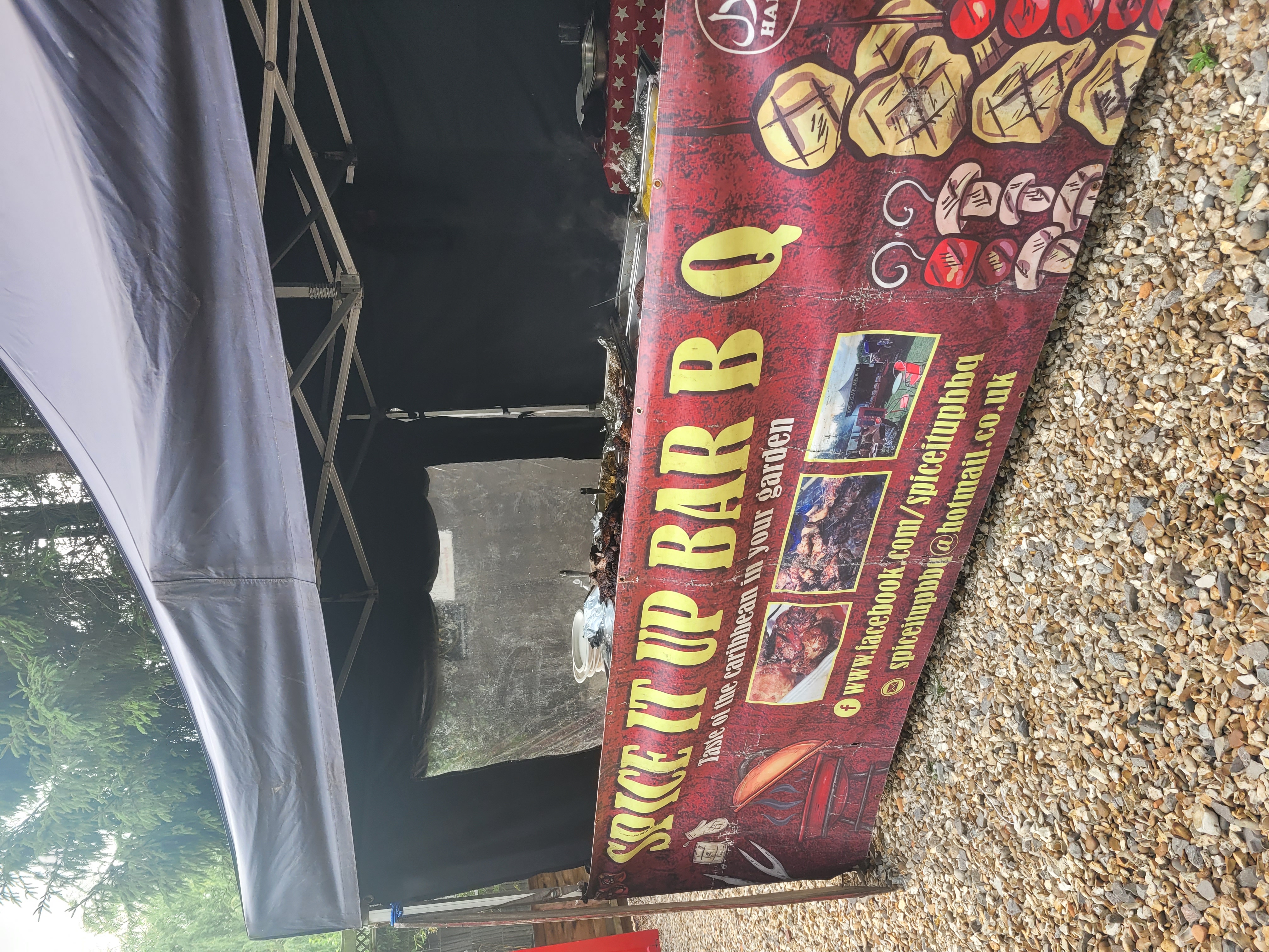 BBQ 4 style wings, king prawns & jerk pork Caribbean Flavours Selection