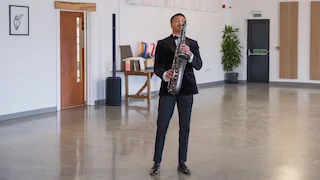 A Versatile Solo Saxophonist Performing Classic Pop Hits & More