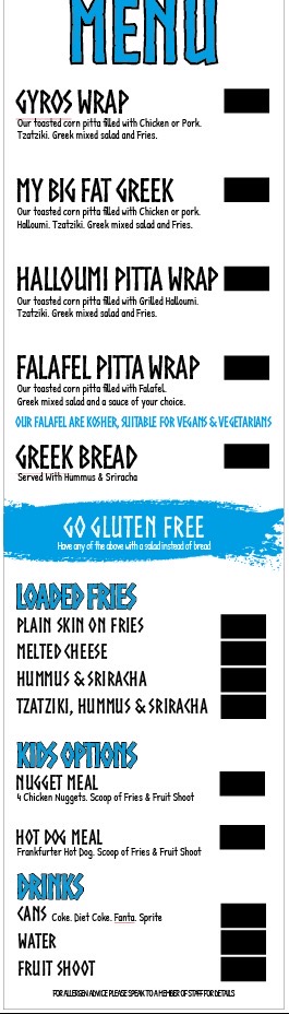 Greek Gyros Served from a Cool Vintage 1972 Van