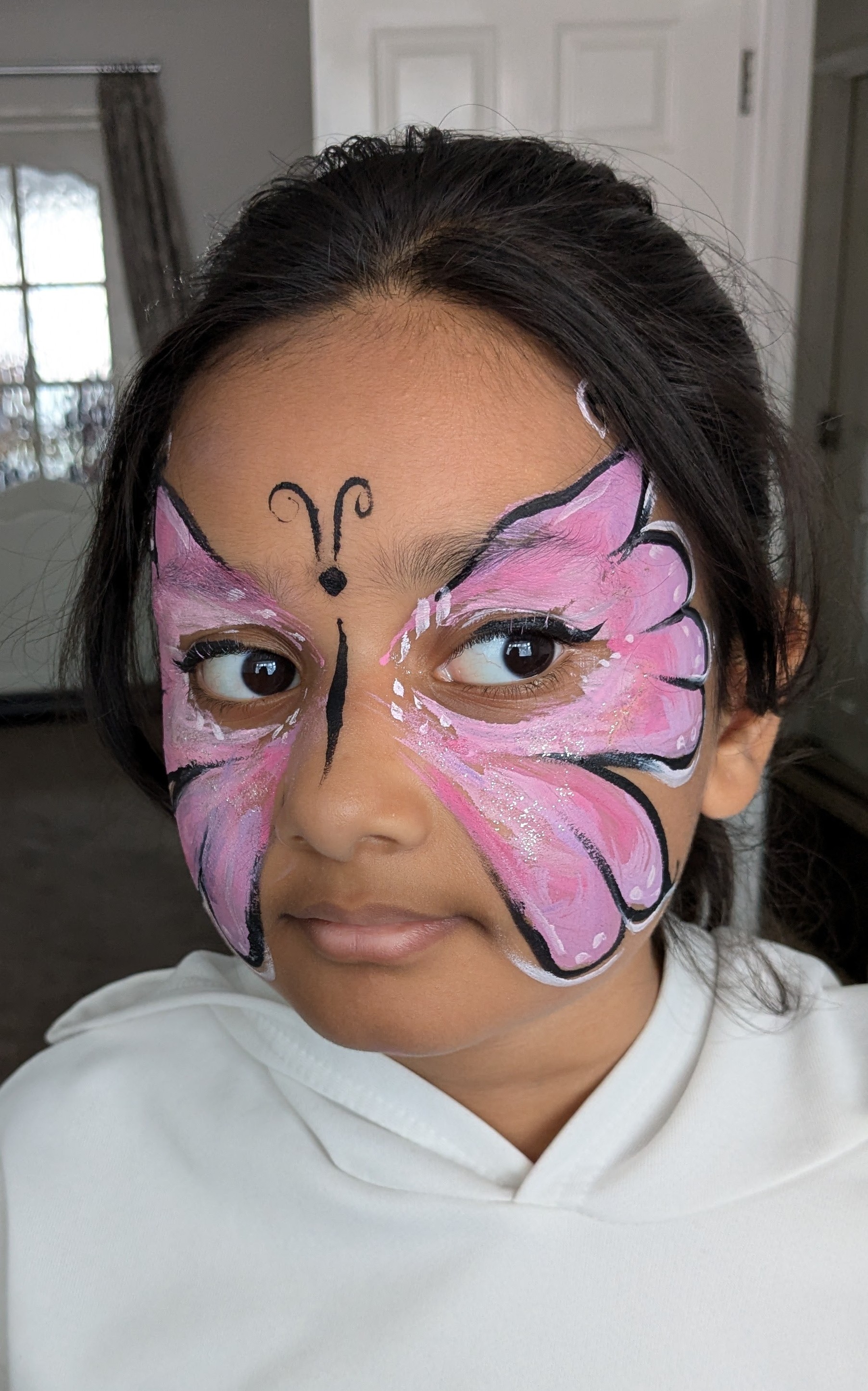 Bright & Colourful Face Painting 🦋