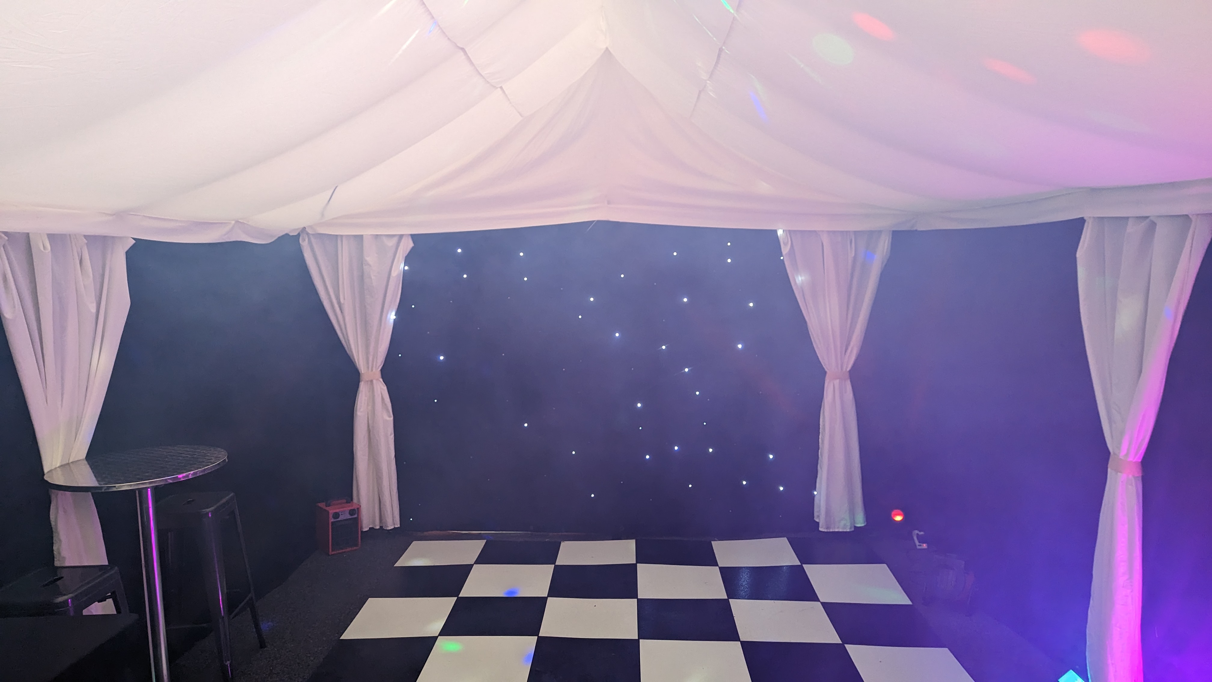 4m x 6m Nightclub on the Lawn Party Tent