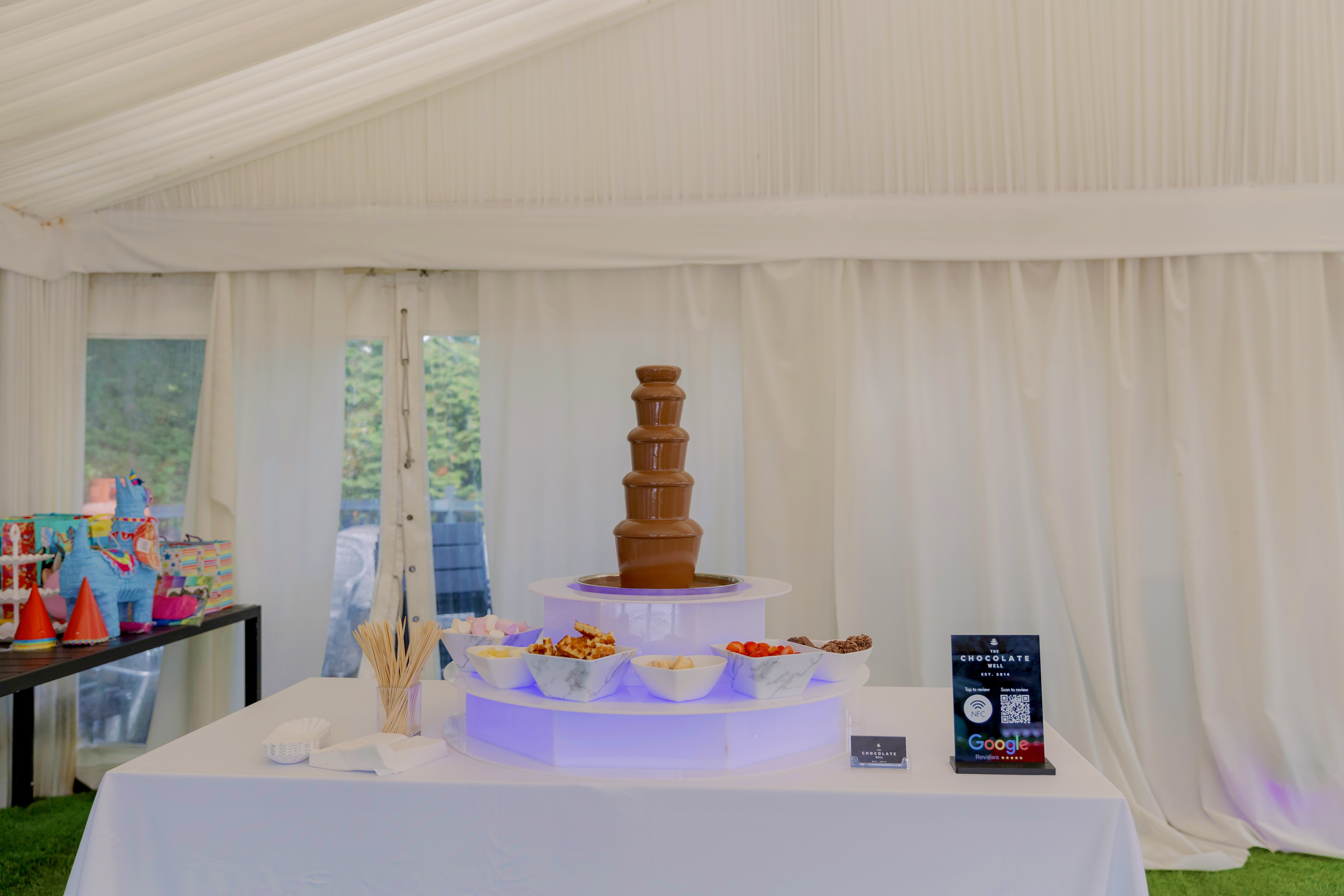  5 Tier Chocolate Fountain with 7 Dippings