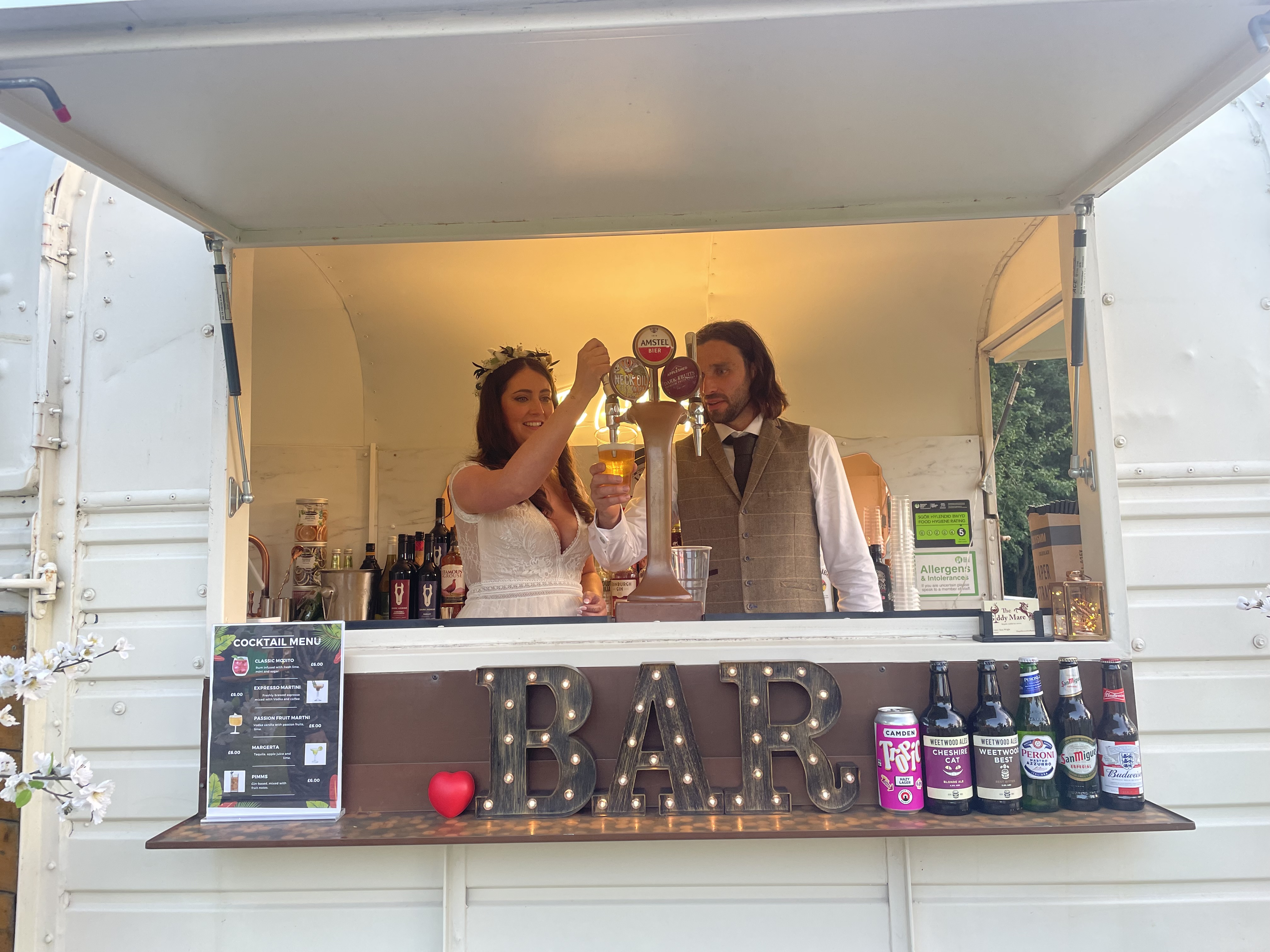 Gorgeous Converted Mobile Horsebox Bar