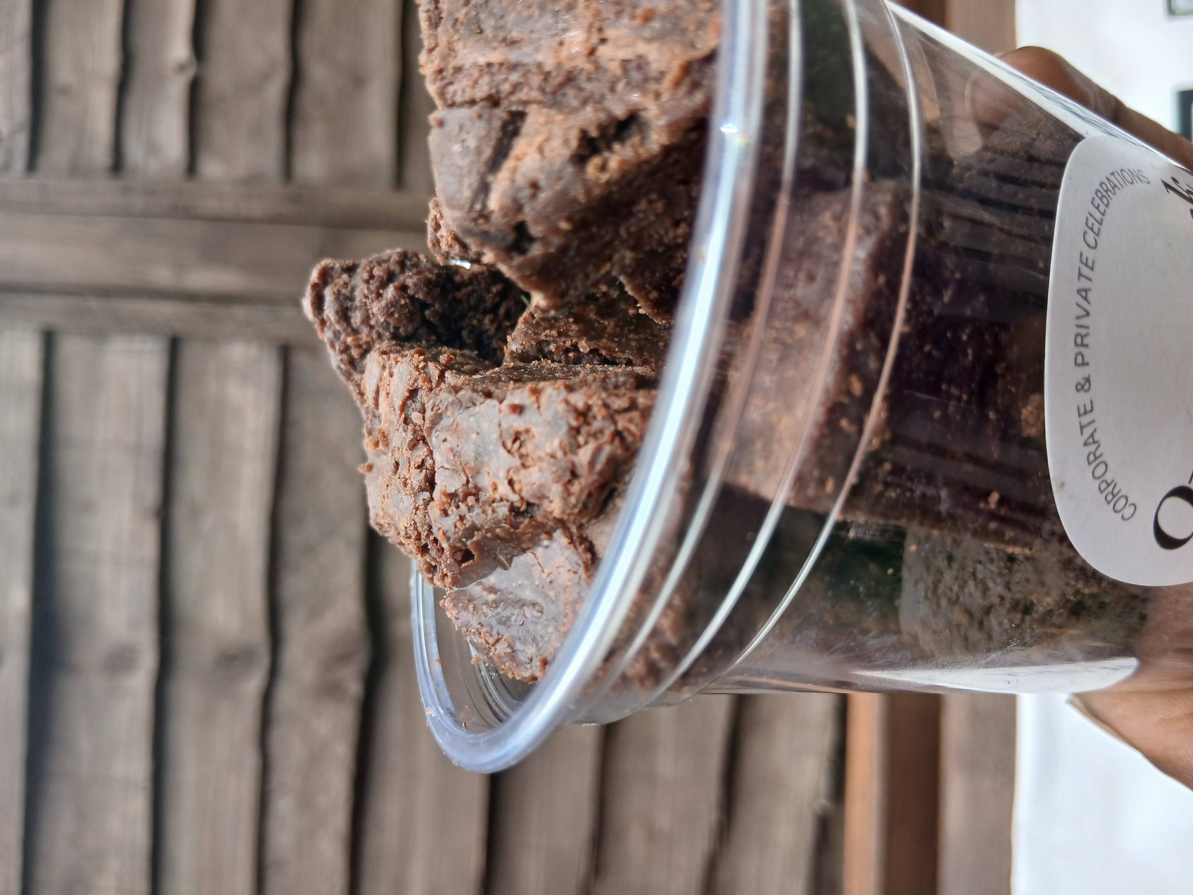 Warm Brownies with Melted Chocolate & Sweet Toppings Bar