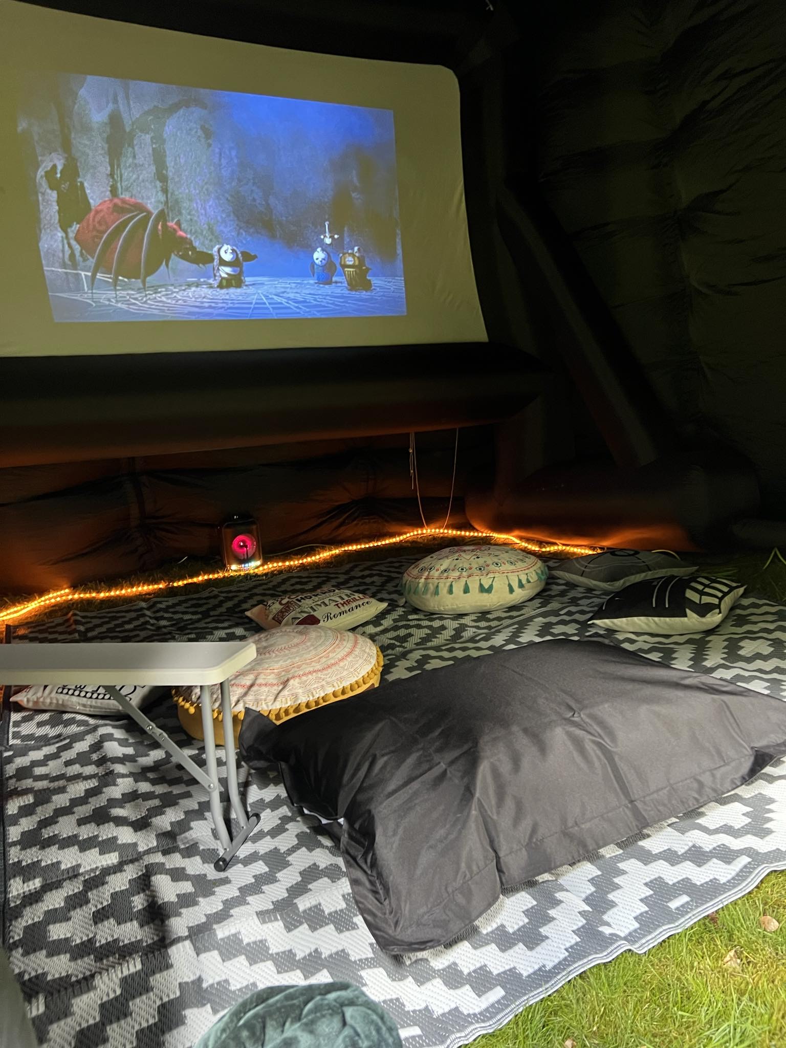16ft Inflatable Cinema Screen Experience in 5m Blackout Cube