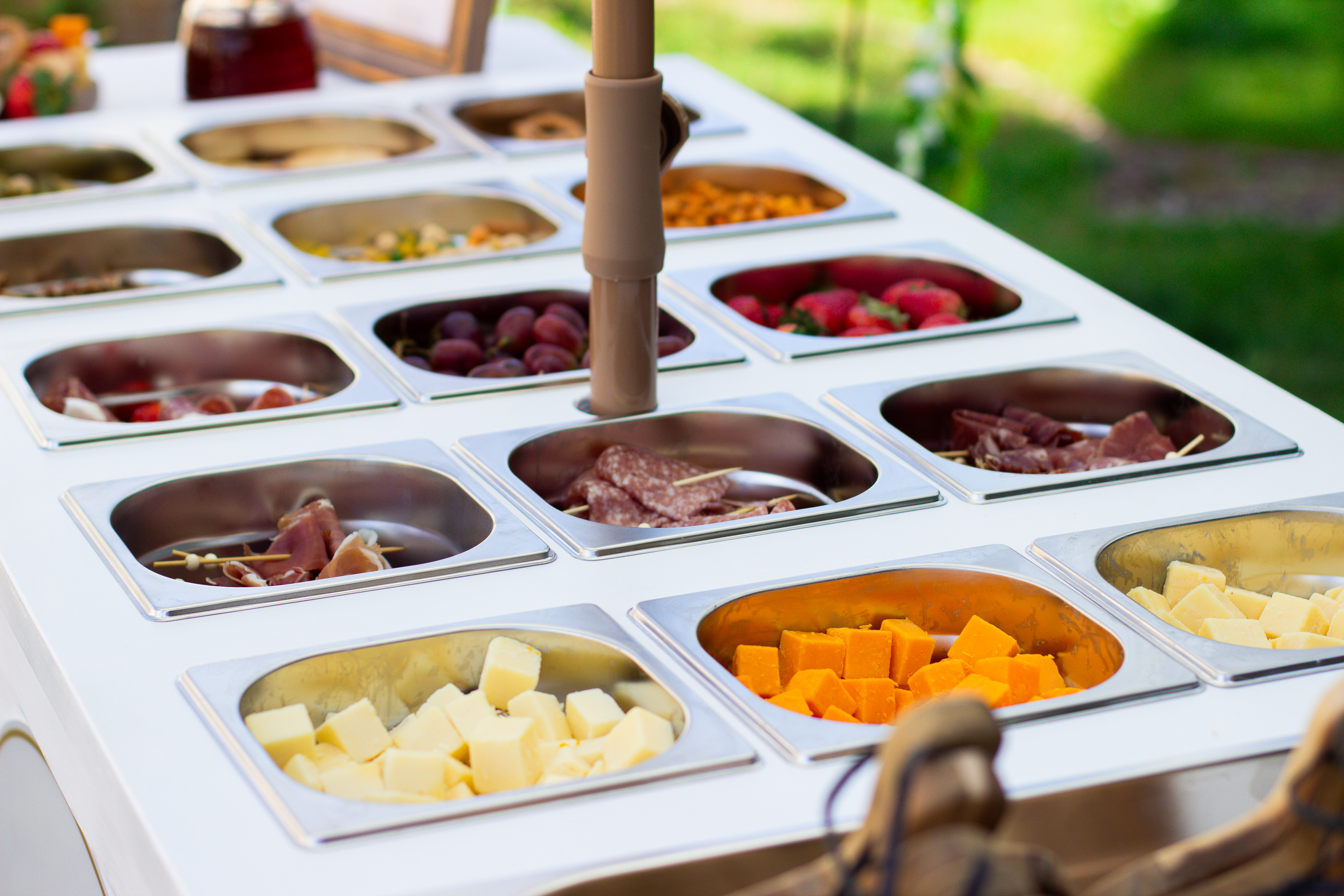 Luxury Mobile Charcuterie Cart – Freshly Prepared & Served at Your Event