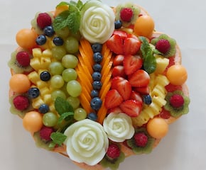 Fruits Arrangements & Carved Fruit Platter