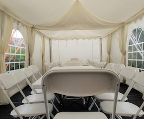 Your Events Complete Solution with 3m x 12m Party Tent