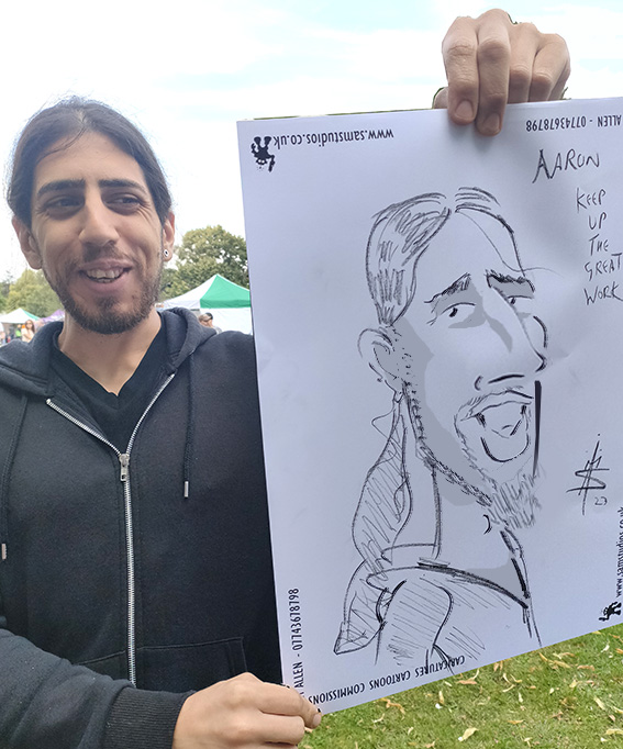 Sam Allen Making Guests at Any Function Laugh