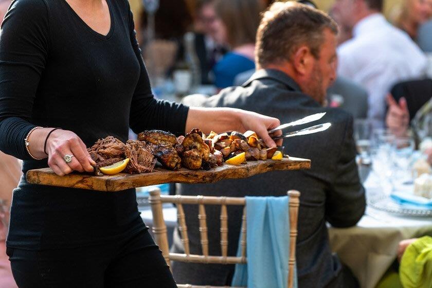 Sit Down BBQ Buffet Platters & Canapes