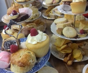 Afternoon Tea with Vintage China & Waitress Service