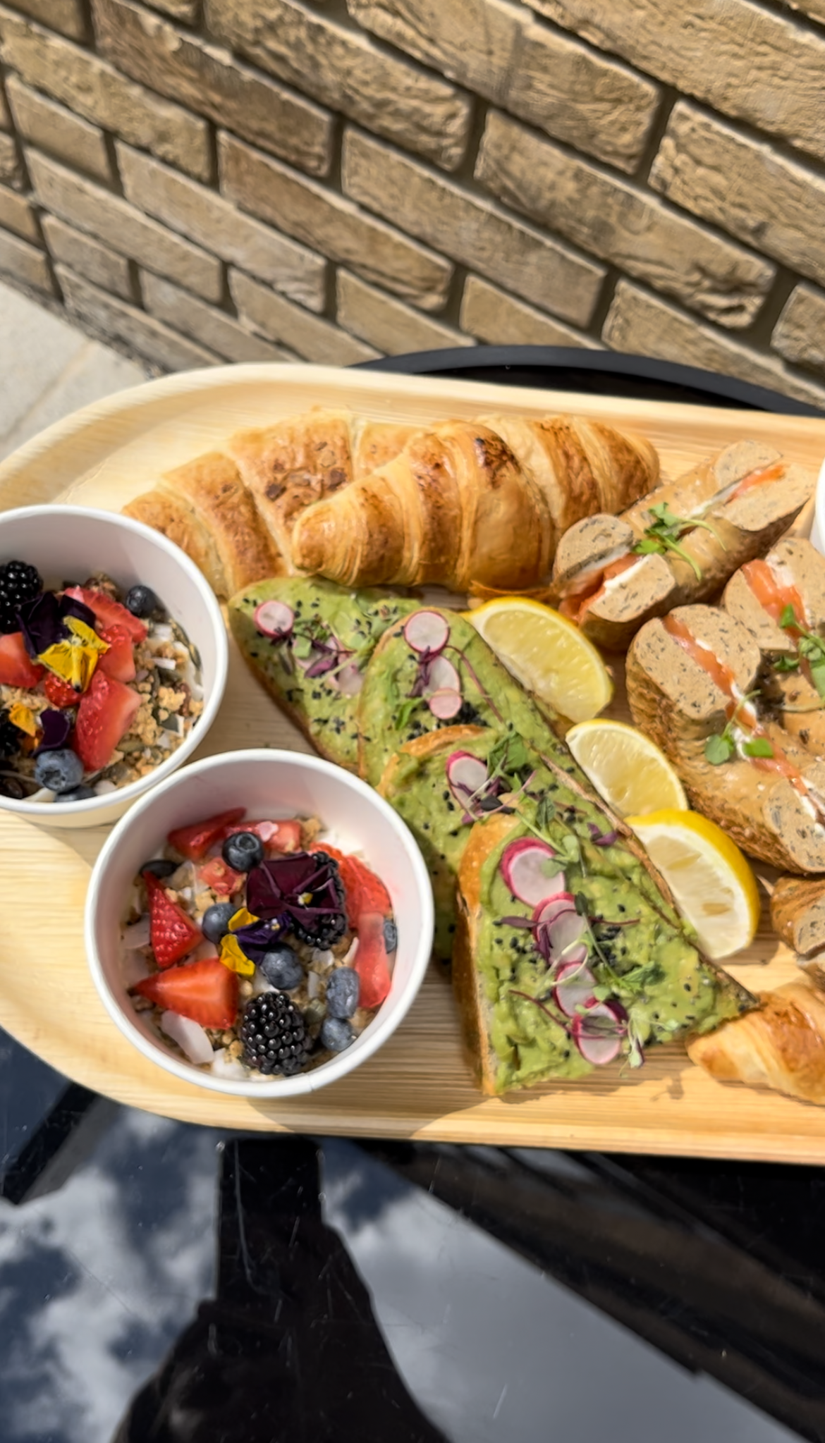 Breakfast Brunch Platters with Seasonal Ingredients
