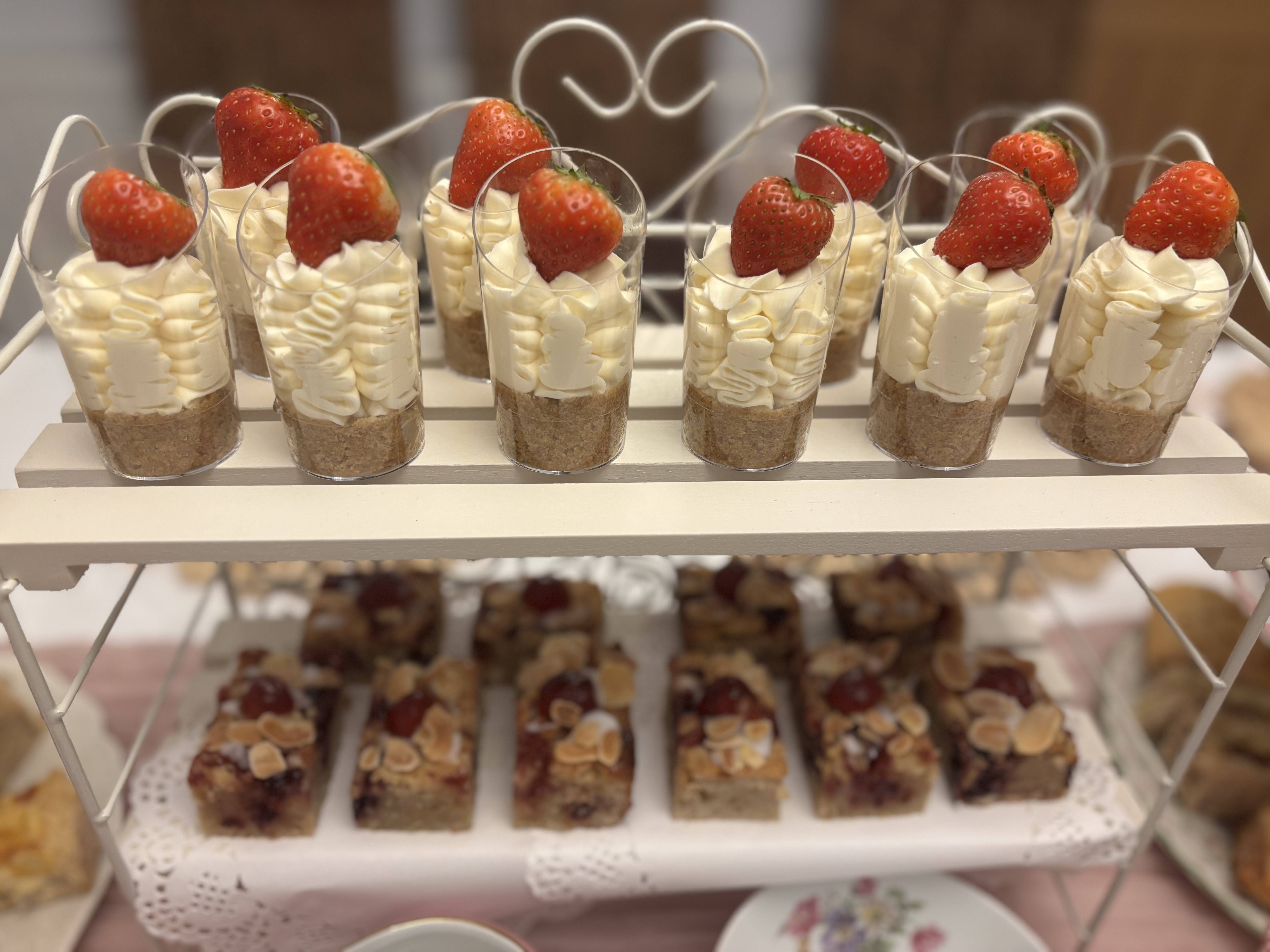 Vintage Homemade Afternoon Tea, Served Buffet Style or Individually Plated