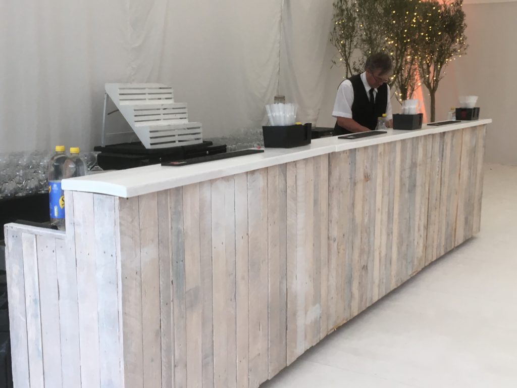 Internal Setup Pop-Up Bars to Take Care of the Refreshments